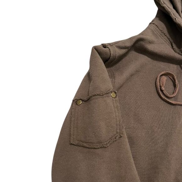 Billabong Y2K Regency Brown Distressed Jacket - Picture 6 of 8